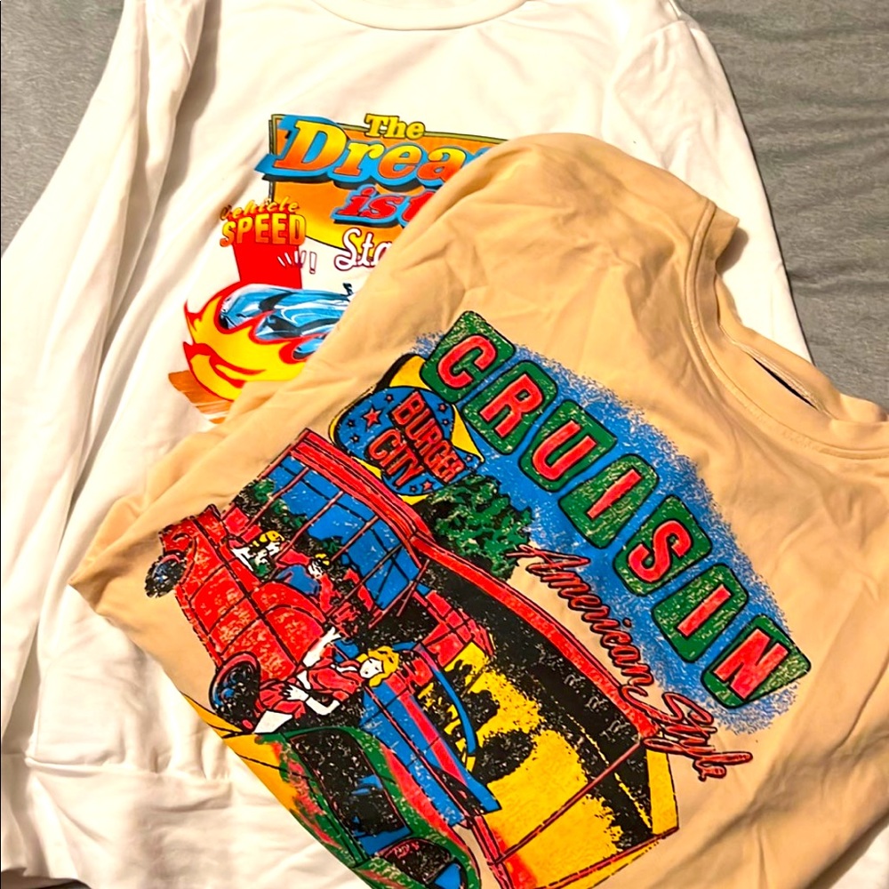 Graphic sweatshirts